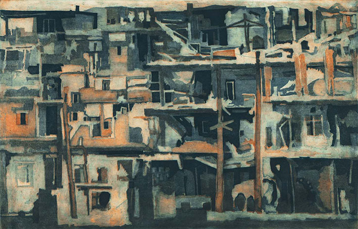 GE-003 Baghdad 
79x50cm 
SOLD